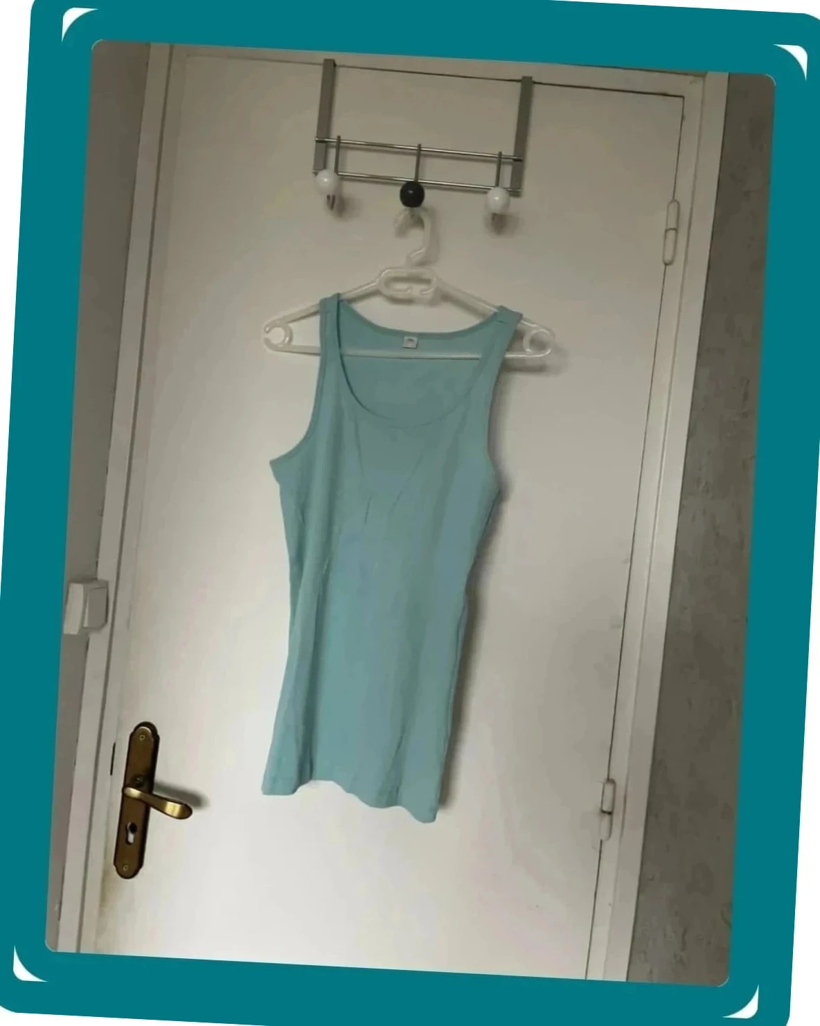 Débardeur turquoise
